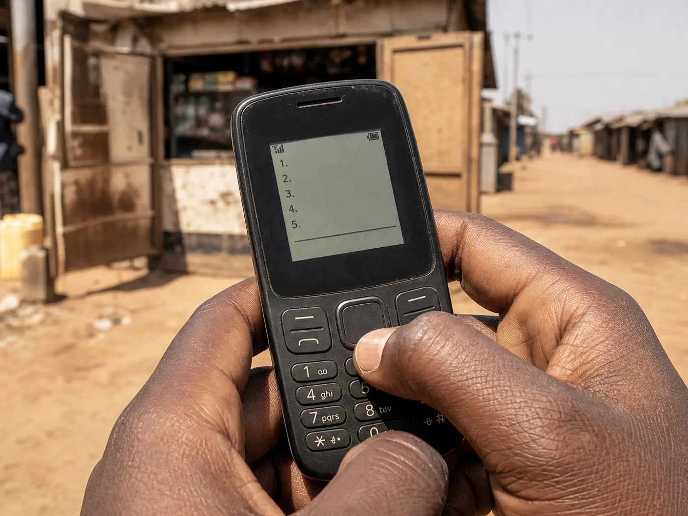 The channel for the feature-phone majority