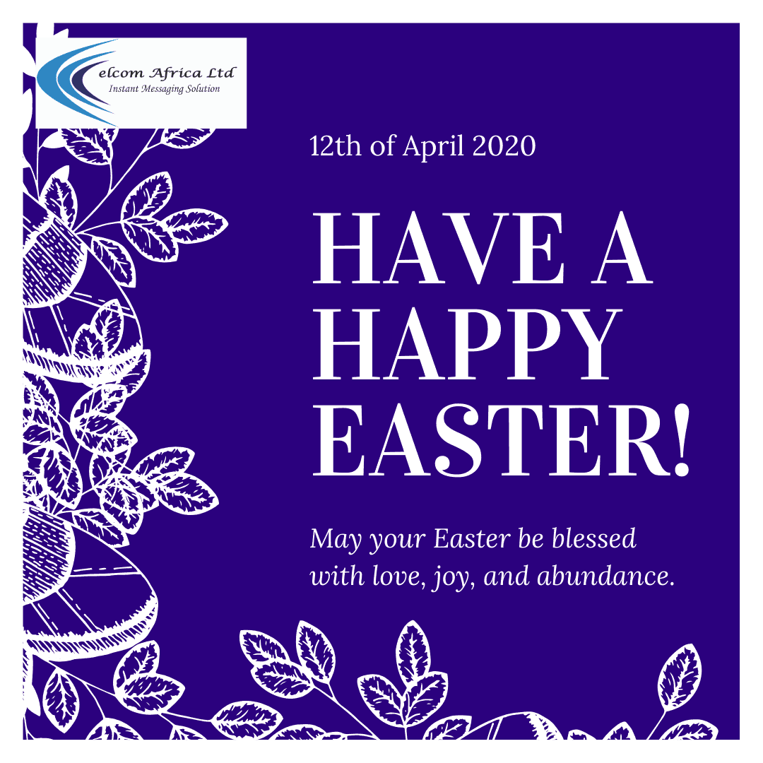 Happy Easter from Celcom Africa Bulk SMS