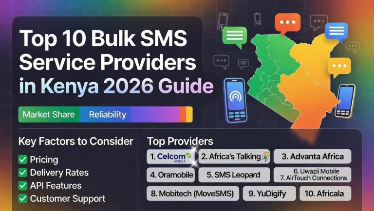 Top 10 Bulk SMS Service Providers in Kenya 2026-Guide(Celcom Africa)