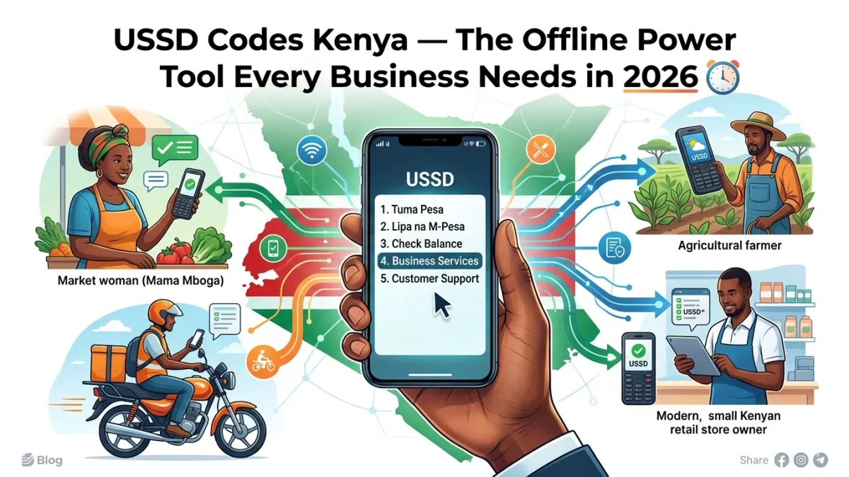 USSD Codes Kenya — The Offline Power Tool Every Business Needs in 2026-Celcom Africa