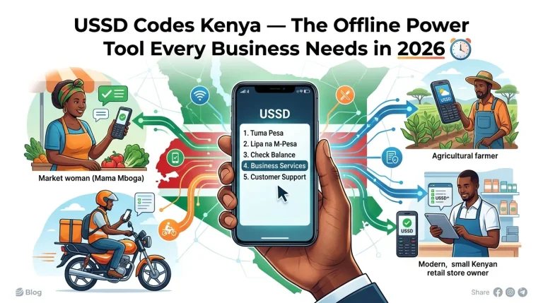USSD Codes Kenya — The Offline Power Tool Every Business Needs in 2026-Celcom Africa