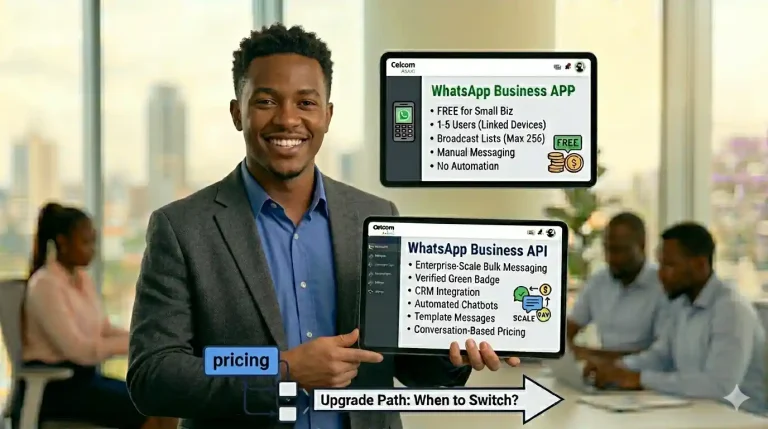 WhatsApp Business API vs WhatsApp Business App in Kenya (2026)_ Key Differences, Pricing & When to Upgrade