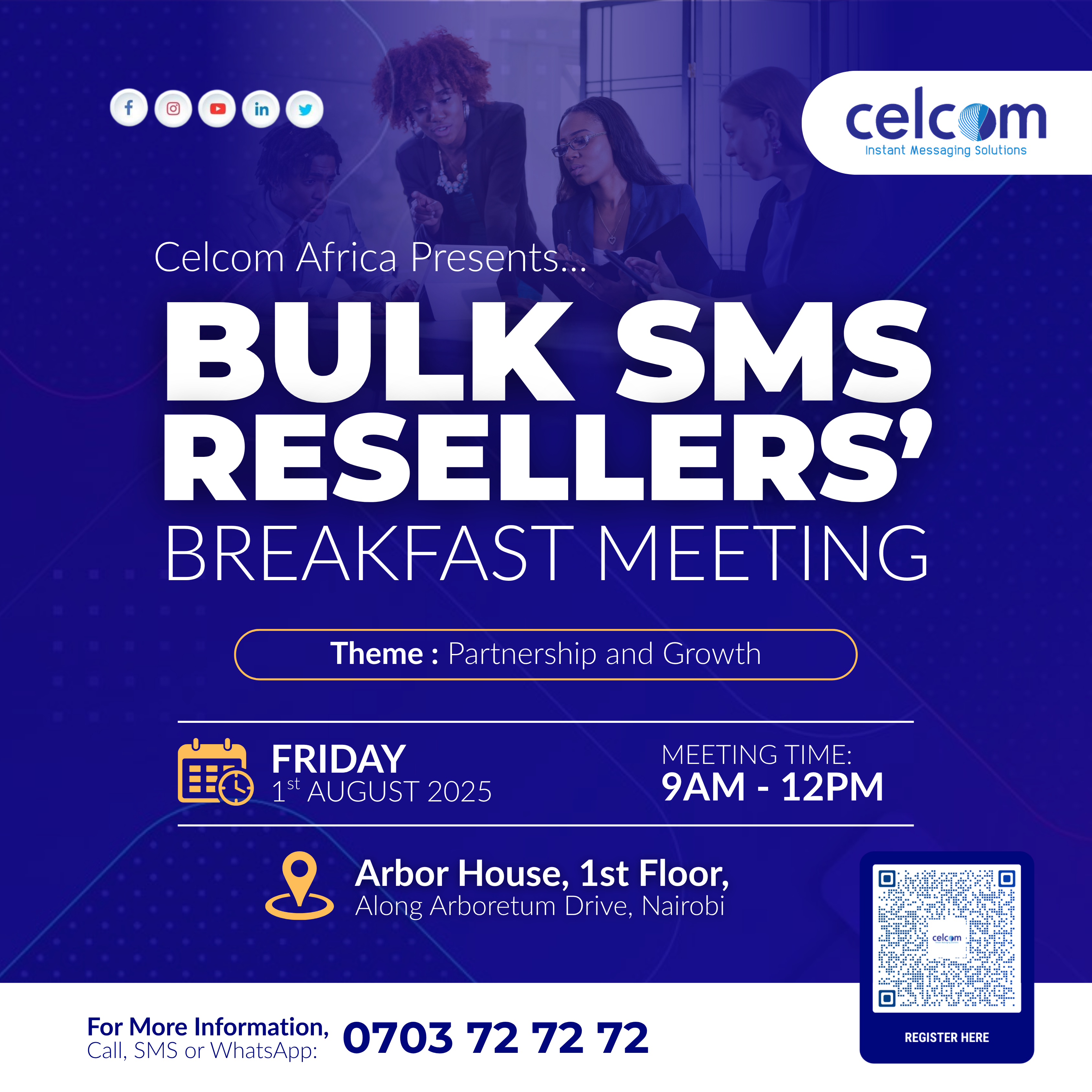 Bulk SMS Resellers' Breakfast Meeting